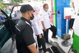 Dinas Perdagangan Kota Madiun tera ulang ukuran BBM sejumlah SPBU