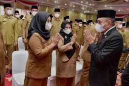 Gubernur Edy Rahmayadi lantik 123 pejabat administrator dan pengawas