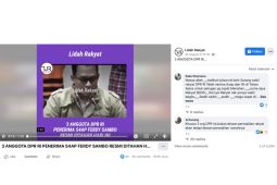 Hoaks! Tiga anggota DPR ditangkap KPK terkait kasus Ferdy Sambo