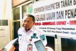 Perbaikan Jalan nasional Batulicin-Tanah Laut terus berlanjut