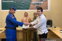 BRGM beri penghargaan polisi yang ikut jaga ekosistem gambut di Jambi