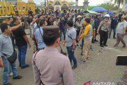 Polisi tangkap delapan pengunjuk rasa di Bengkulu