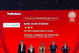 Bank Aceh Raih Dua Penghargaan di Top GRC Awards 2022