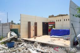 91 rumah warga Pangkalpinang diterjang angin puting beliung