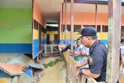 Ketua LP3KKU soroti lambannya pekerjaan tiga  sekolah yang rusak