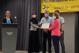 Mahasiswa UI raih gelar "Best Student Presentation" konferensi internasional di Korsel
