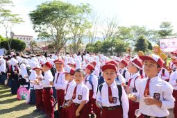 Ribuan murid SD se Aceh Tengah ikuti peringatan HKGN