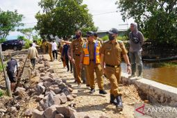 Wabup HSS monev pembangunan infrastruktur wilayah Daha