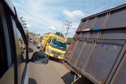 Kemacetan jalur Muarabulian-Tembesi potensial masuk rekor MURI