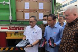 Ekspor produk alas kaki RI perkuat rantai pasok