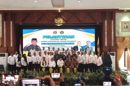 Pengurus PWI Kalsel 2022--2027 dilantik