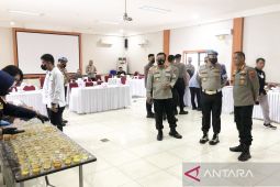 Anggota Polresta Banjarmasin semuanya negatif narkoba
