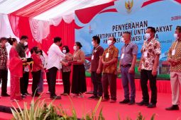Kunjungi Minsel, Menteri ATR/BPN minta tanah redistribusi dijaga dari mafia