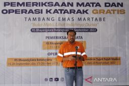 Agincourt Resources resmi buka rangkaian operasi katarak gratis