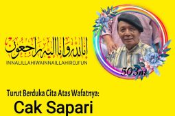 Seniman Ludruk Surabaya Cak Sapari meninggal dunia