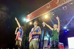 Konser musik UMKM Festival Jambi 2022