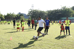 Kemenpora gandeng Firman Utina latih 200 siswa SSB Gorontalo