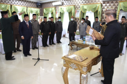 Syukri Botutihe dilantik sebagai Penjabat Sekda Gorontalo