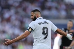 Karim Benzema dipastikan tidak main saat Real Madrid lawan Atletico Madrid