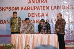 Bank Jatim dan BKPSDM Lamongan kerja sama integrasi data ASN