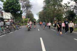 Warga Bali sambut "Car Free Day" setelah dua tahun tutup
