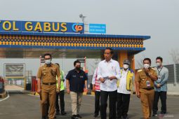 Presiden resmikan Tol Cibitung-Cilincing  dan Tol Serpong-Balaraja