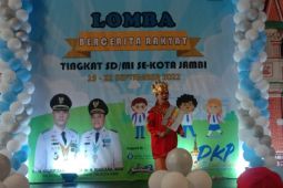 Pelajar SD/MI Jambi adu apik bertutur cerita rakyat