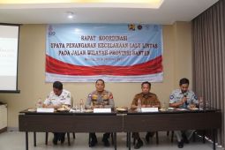 Jasa Raharja tuan rumah rakor upaya penanganan kecelakaan lantas pada jalan wilayah Banten