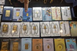 Harga emas jatuh 21,60 dolar tertekan penguatan dolar