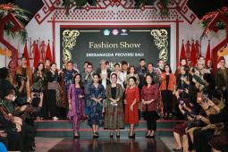 Kain endek Bali tampil di Pameran Kriyanusa Jakarta