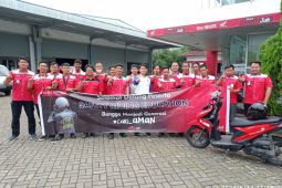 Astra Motor Kalbar edukasi safety riding kepada karyawan Telkom Akses