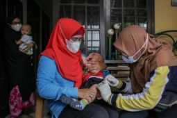 Imunisasi anak di kota Bandarlampung telah lampaui target