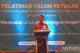 Pemkab Bekasi dukung kegiatan pendataan Regsosek 2022