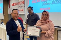 Perum LKBN Antara Biro Jambi terima penghargaan dari OJK