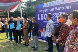 Industri jasa keuangan di Jambi salurkan 1.500 sembako