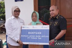 Dukung pemenuhan rumah tinggal layak huni, tahun 2022 PT Timah sudah bangun tujuh rumah untuk warga di dua provinsi