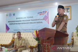 Wahyudi sebut perpustakaan berbasis inklusi sosial penting dikembangkan