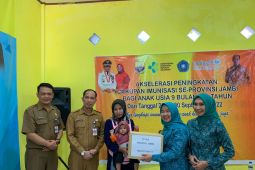 PKK Jambi ajak warga bawa anak untuk imunisasi campak rubella