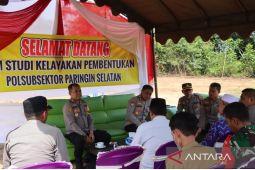 Kapolres harapkan pembentukan Polsubsektor Parsel diterima pemerintah pusat