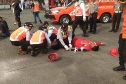 Pengelola Jalan Tol Tangerang-Merak simulasi tanggap darurat laka lantas