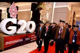 Suasana pembukaan pertemuan menteri pertanian G20