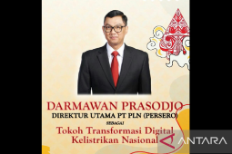 Dirut PLN terpilih sebagai Tokoh Transformasi Digital Kelistrikan Nasional