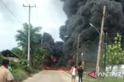 Pemilik gudang BBM ilegal meledak ditetapkan sebagai tersangka