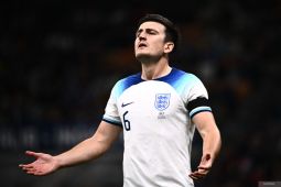 Pelatih MU Erik Ten Hag masih percaya dengan kemampuan Harry Maguire