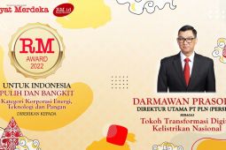Dirut PLN terpilih sebagai Tokoh Transformasi Digital Kelistrikan Nasional