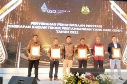 PT Timah Tbk raih delapan penghargaan dari Kementerian ESDM