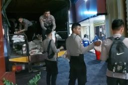 Polda Sumut salurkan paket bansos ke korban gempa  di Tapanuli Utara