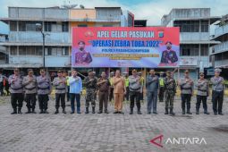 Polres Padang Sidempuan gelar apel pasukan operasi Zebra Toba