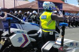 Polresta Manokwari menggencarkan "Strong Point" pada Operasi Zebra 2022