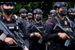 Gelar pasukan pengamanan konferensi di Nusa Dua
